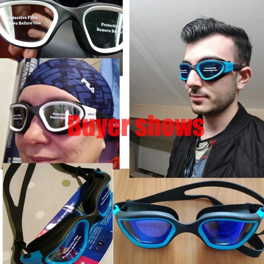 Adult Anti Fog UV Protection Swimming Goggles 6