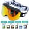 Magnetic Double Layer Polarized Ski Goggles With UV400 Protection 23