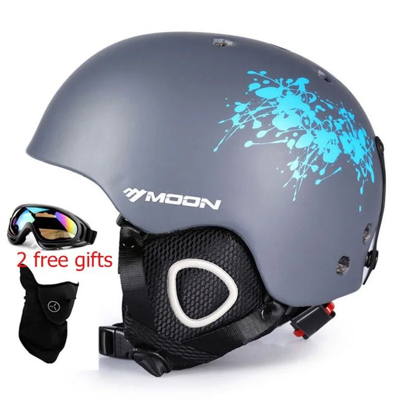 Integrally Molded Snow Safety Ski And Snowboard Helmet 9