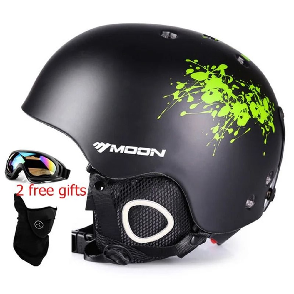 Integrally Molded Snow Safety Ski And Snowboard Helmet 10