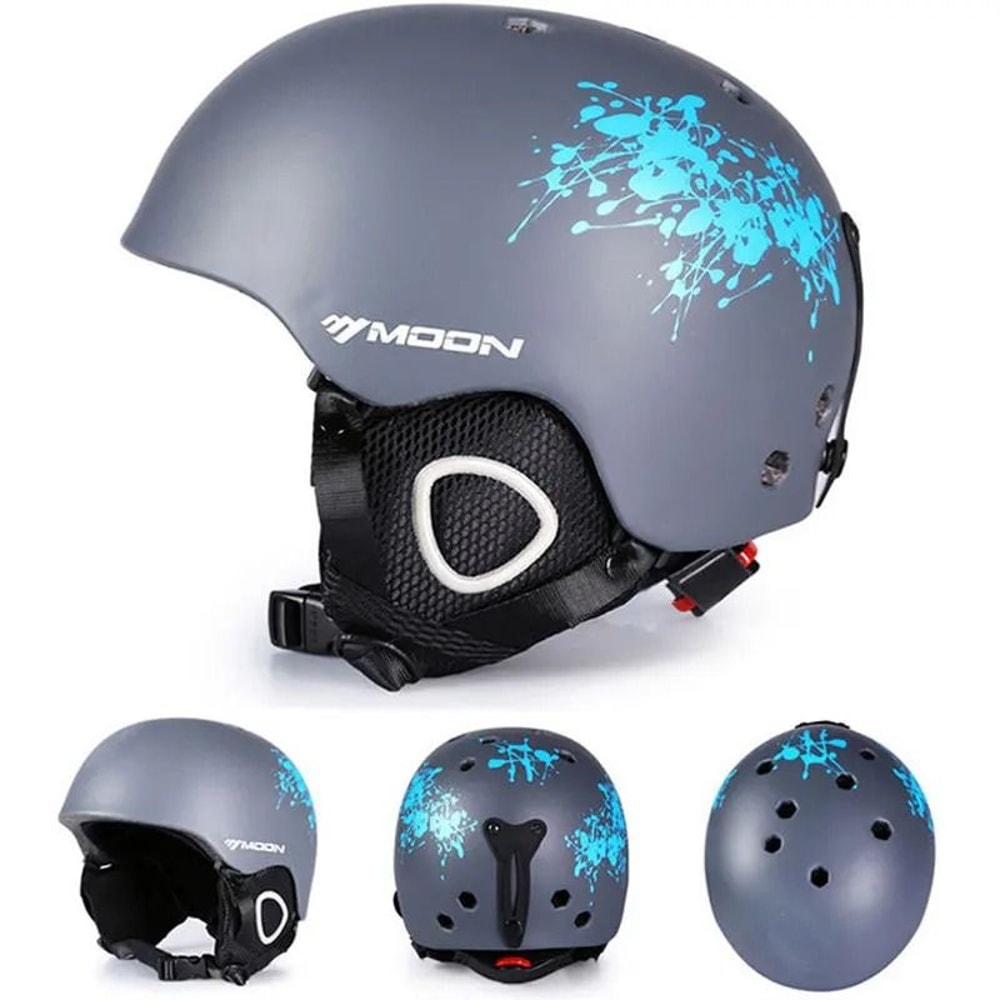 Integrally Molded Snow Safety Ski And Snowboard Helmet 4