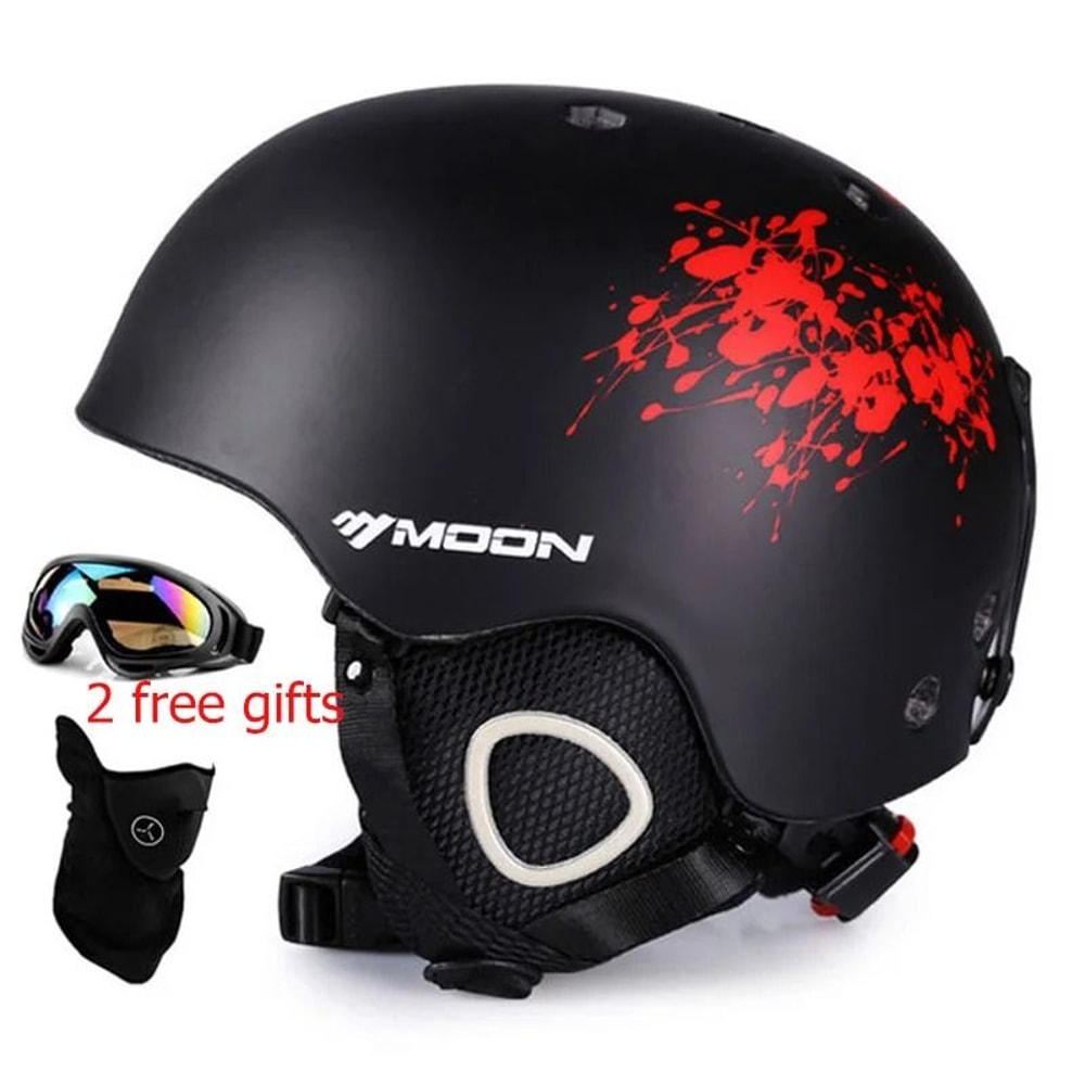 Integrally Molded Snow Safety Ski And Snowboard Helmet 7