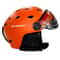 Integrally Molded PC EPS High Quality Ski Helmet With Goggles 3