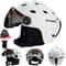 Integrally Molded PC EPS High Quality Ski Helmet With Goggles 0