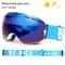 UV400 Anti Fog Double Layers Ski Goggles With Big Lens 11