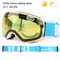UV400 Anti Fog Double Layers Ski Goggles With Big Lens 14