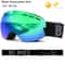 UV400 Anti Fog Double Layers Ski Goggles With Big Lens 15