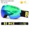 UV400 Anti Fog Double Layers Ski Goggles With Big Lens 16