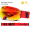 UV400 Anti Fog Double Layers Ski Goggles With Big Lens 6