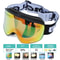 Professional Magnetic Double Layer Snow Eyewear With Quick Change Lens 21