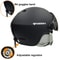Professional Integrally Molded Snow Safety Helmet With Performance Goggles 5
