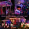 Solar Outdoor Christmas Lights Waterproof Garden String Lights 2