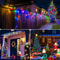 Solar Outdoor Christmas Lights Waterproof Garden String Lights 4