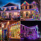 Solar Outdoor Christmas Lights Waterproof Garden String Lights 5