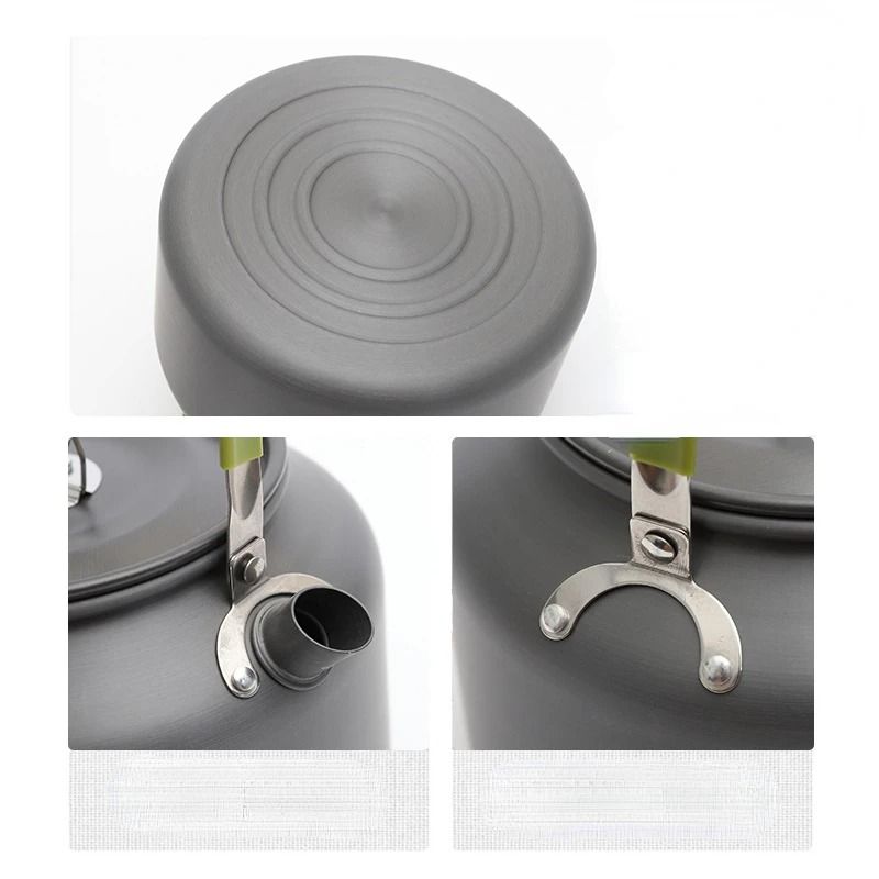Aluminum Alloy Portable Outdoor Camping Kettle 3