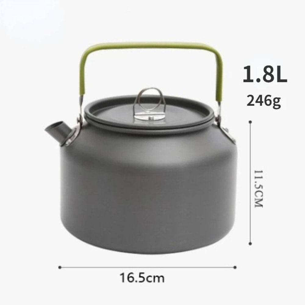 Aluminum Alloy Portable Outdoor Camping Kettle 9