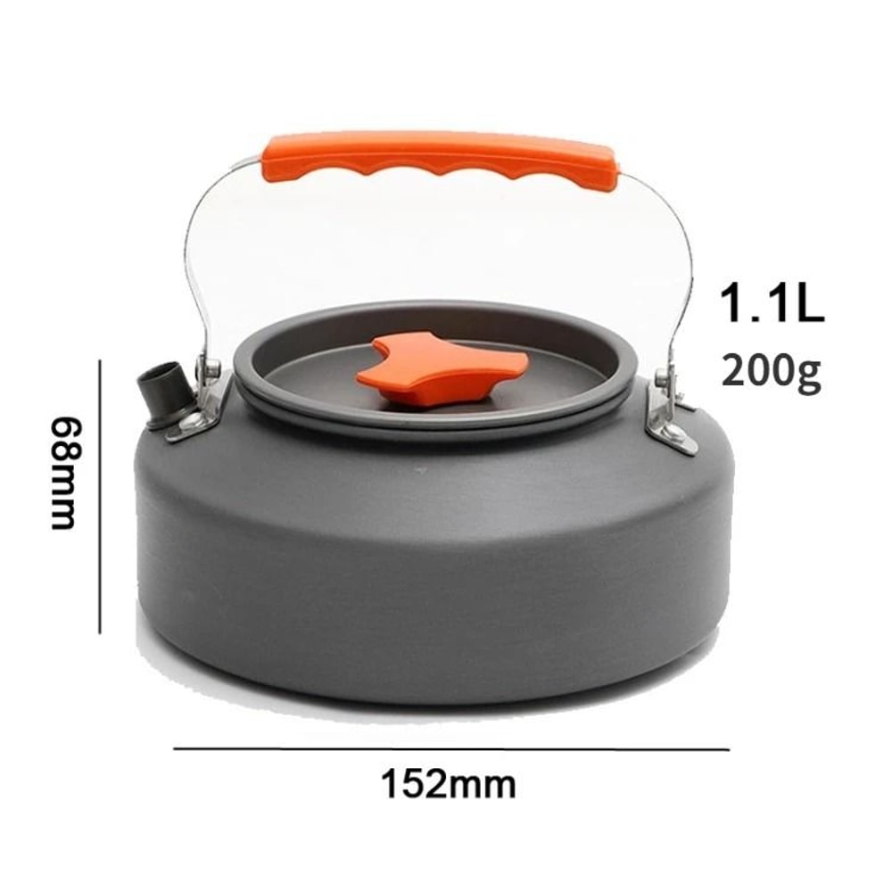 Aluminum Alloy Portable Outdoor Camping Kettle 10
