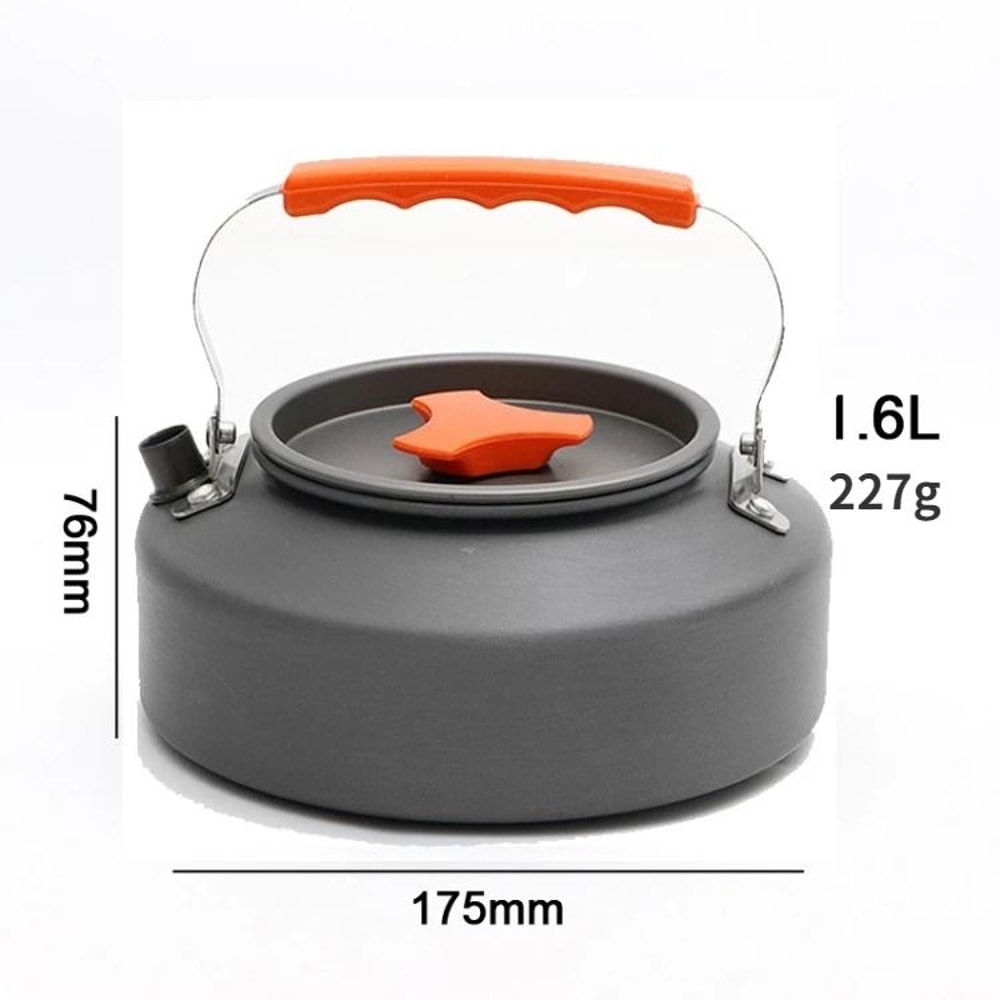 Aluminum Alloy Portable Outdoor Camping Kettle 11