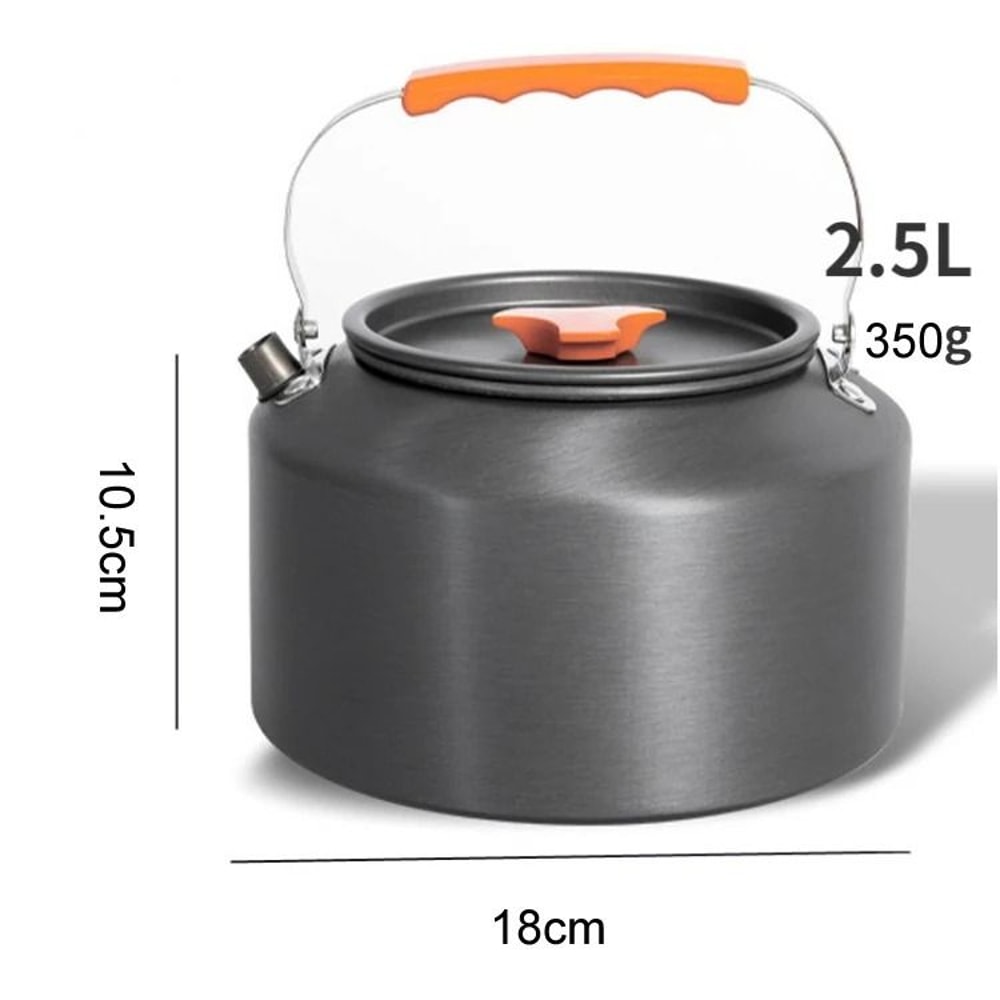 Aluminum Alloy Portable Outdoor Camping Kettle 13