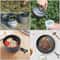 Aluminum NonStick Outdoor Camping Cookware Set 5