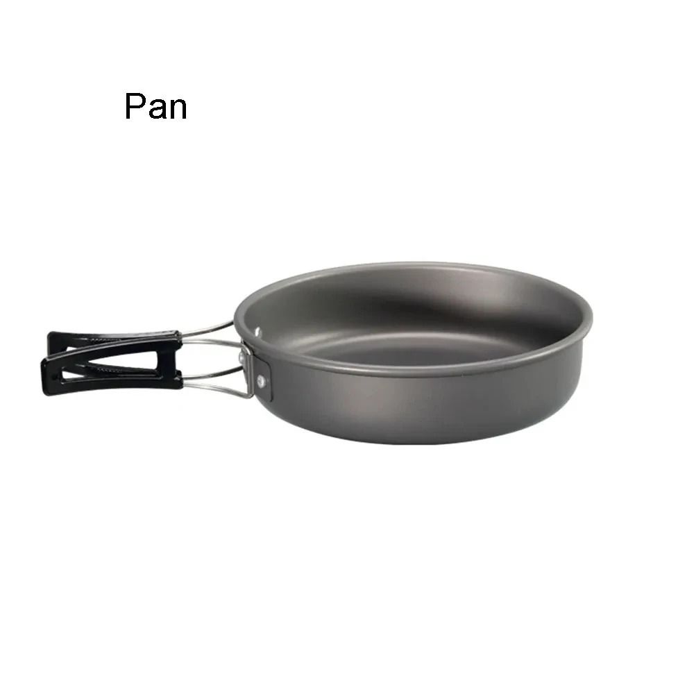 Aluminum NonStick Outdoor Camping Cookware Set 7
