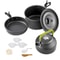 Aluminum NonStick Outdoor Camping Cookware Set 11