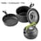 Aluminum NonStick Outdoor Camping Cookware Set 8
