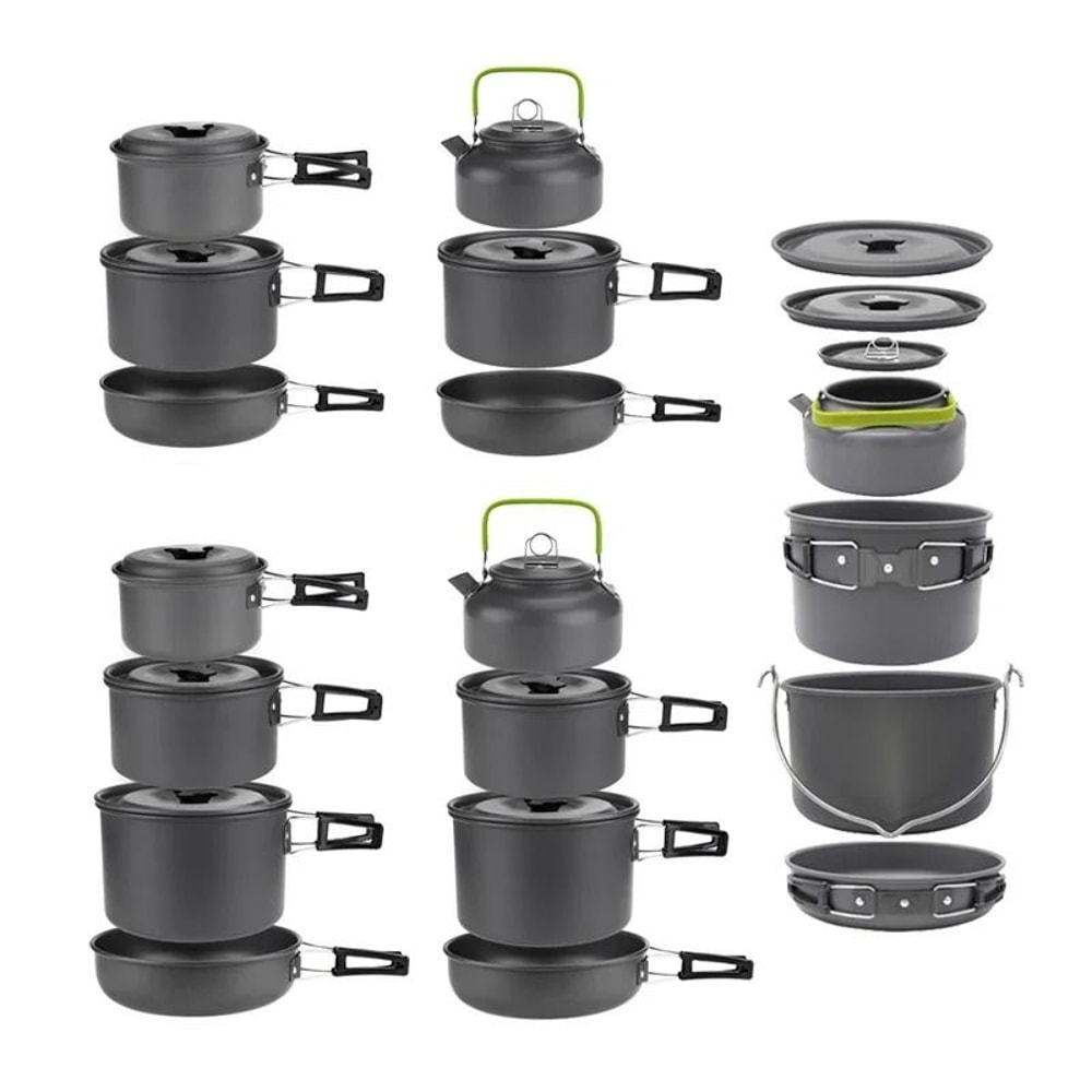 Professional Lightweight Camping Cookware Set For Groups 1
