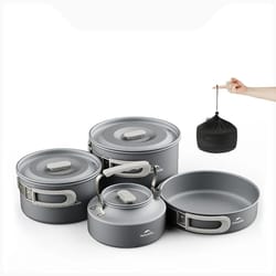 aluminum alloy group camping cookware set