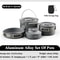 Aluminum Alloy Group Camping Cookware Set 12