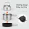 Professional Stainless Steel Camping Cookware Set With Kettle 4