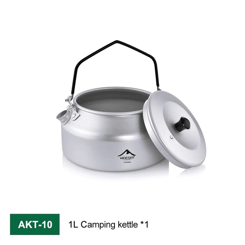 Portable Aluminum Camping Kettle 5
