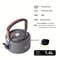 Aluminum Alloy Camping Tea Kettle With Wooden Handle 2
