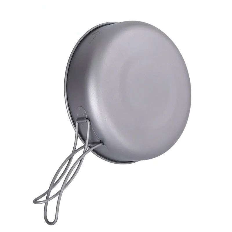 Ultralight Titanium NonStick Frying Pan With Ceramic Coating 2
