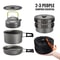 Aluminum Outdoor Portable Cooking Set 3Piece 0