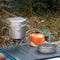 Professional Ultralight Titanium MultiSize Nesting Cookware System 3