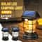 SolarPowered Retro LED Camping Lantern 0