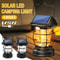 SolarPowered Retro LED Camping Lantern 0