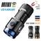 Mini Multi Function Rechargeable LED Flashlight 0