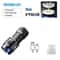 Mini Multi Function Rechargeable LED Flashlight 7