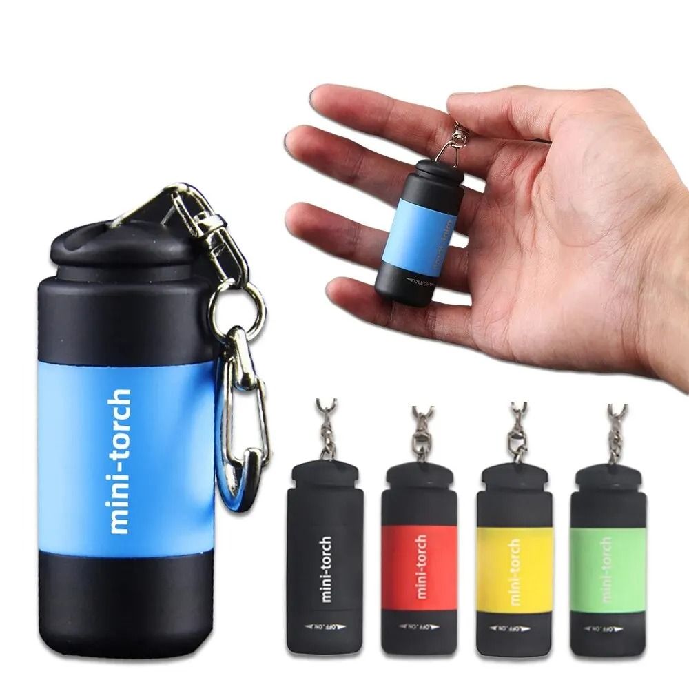 Ultralight Mini Keychain Flashlight And Finger Light 0