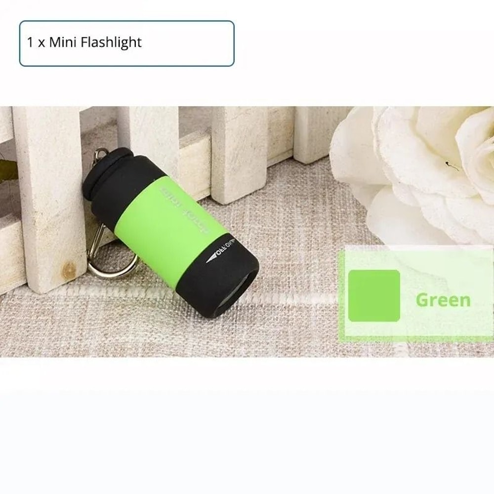 Ultralight Mini Keychain Flashlight And Finger Light 8