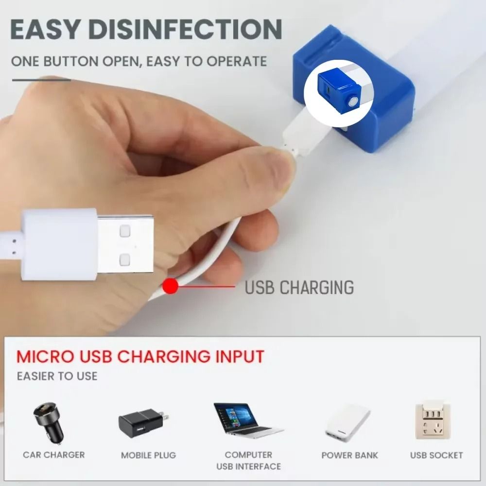 Portable Magnetic LED Tube Camping Light 2