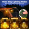 Portable Hanging LED Camping Lantern USB Rechargeable Outdoor Emergency Light 2