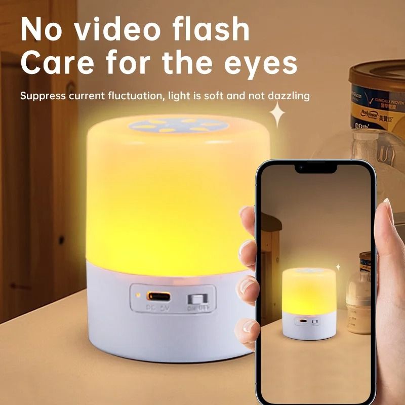 Gentle Touch Ambient Night Light Dimmable Rechargeable Bedside Lamp 2