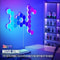 Intelligent Hexagonal RGB Wall Lamp DIY Music Rhythm Ambient Night Light 4