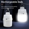 Portable Retro Camping Bulb USB Rechargeable LED Hanging Lantern 1