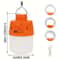 Portable Retro Camping Bulb USB Rechargeable LED Hanging Lantern 7