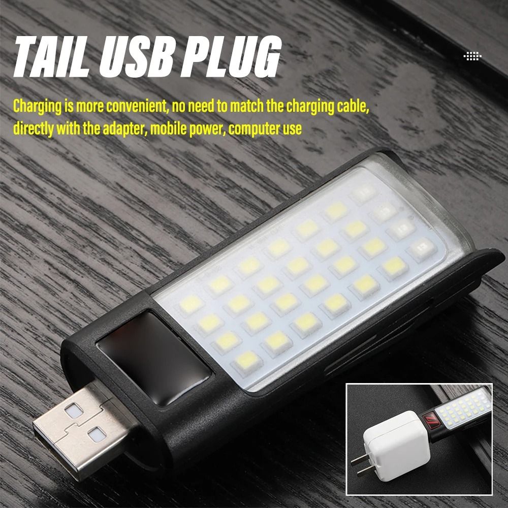 UltraCompact Keychain LED Flashlight Portable MultiMode Rechargeable Worklight 2