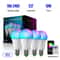 Atmospheric Smart RGB LED Bulb WiFi Bluetooth Color Changing Home Lighting 10